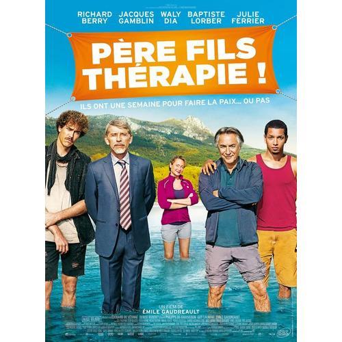 Affiche Officiel Cinema Du Film Pere Fils Therapie ! Pf on Productcaster.