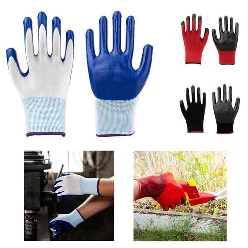 Gants de jardin en caoutchouc Nitrile, pour creuser et planter, out... on Productcaster.