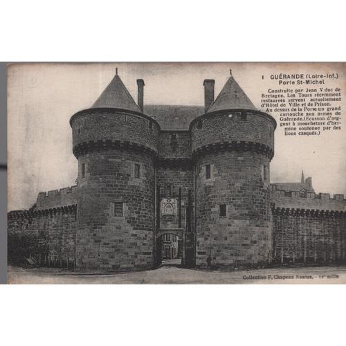 Carte Postale De Guérande (Loire Atlantique) Porte Saint-Michel (Ré... on Productcaster.