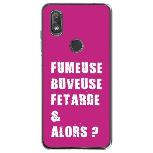 Coque Souple Pour Wiko View 2 Avec Impression Motifs Fumeuse Et Alo... on Productcaster.