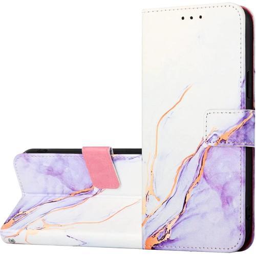 Coque Pour Motorola Moto G84 Etui, Fentes Cartes, Avec Support, Pu ... on Productcaster.