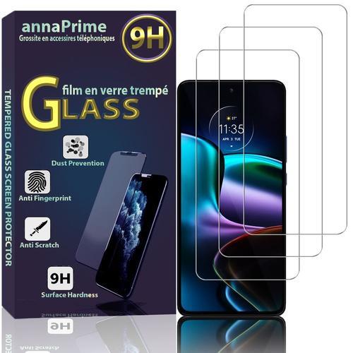 Lot / Pack De 3 Films Verre Trempé Pour Motorola Edge 30 6.5" Prote... on Productcaster.