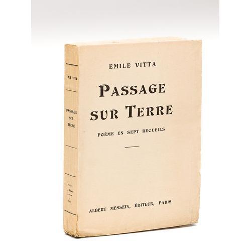 Passage Sur Terre. Poème En Sept Recueils Edition Originale on Productcaster.