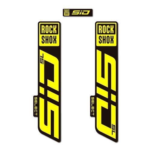 Autocollants Compatible Avec De Fourche De Vélo Rock Shox Sid Selec... on Productcaster.