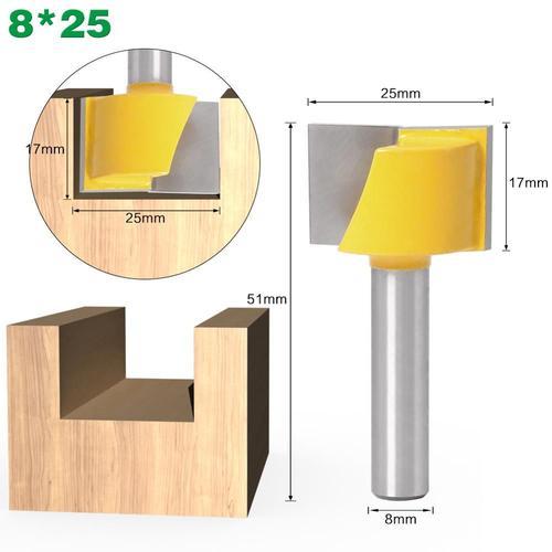 8X25MM Mèche de défonceuse en carbure massif, outils pour le bois, ... on Productcaster.