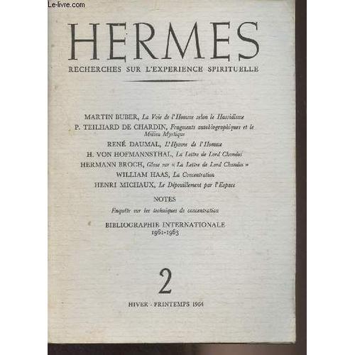 Hermès - Recherches Sur L Expérience Spirituelle N°2 Hiver- Printem... on Productcaster.