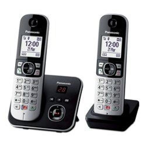 Cordless Panasonic KX TG6862 Twin DECT on Productcaster.