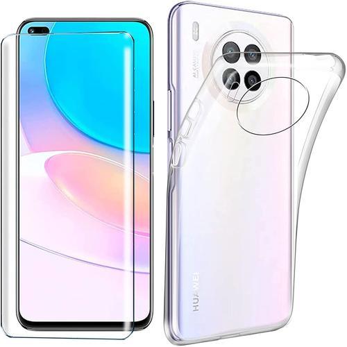 Coque Pour Huawei Nova 8i + 1 Film En Verre Trempé Pour Huawei Nova... on Productcaster.