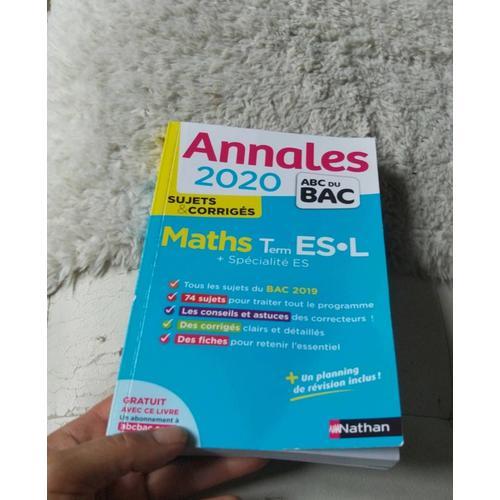 Maths Term Es.L + Spécialité Es Annales 2920 on Productcaster.