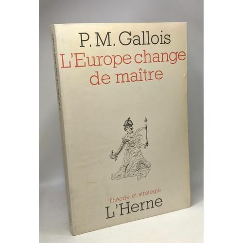 L'europe Change De Maître - Théorie Et Stratégie N°8 on Productcaster.