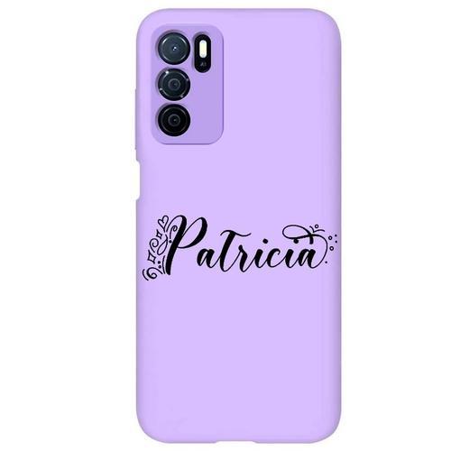 Coque Violet Oppo A16 Et A16s Avec Votre Prenom 7 Fleur Et Coeur on Productcaster.