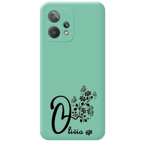 Coque Bleu Vert Turquoise Realme 9 Pro Et 9 5g Avec Votre Prenom 13... on Productcaster.