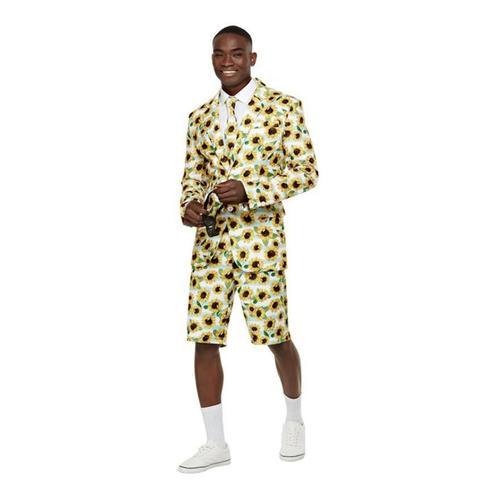 Costume Costume Avec Des Hommes De Motif De Tournesol on Productcaster.