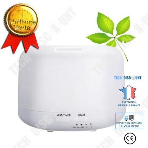 Td 4 En 1 Diffuseur Huile Essentielle- Humidificateur- 7 Couleurs ... on Productcaster.