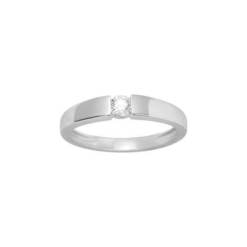 Bague Femme - Or 18 Carats - Diamant 0,18 Carats on Productcaster.