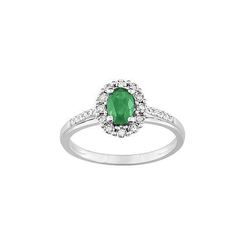 Bague Femme - Emeraude - Or 18 Carats on Productcaster.