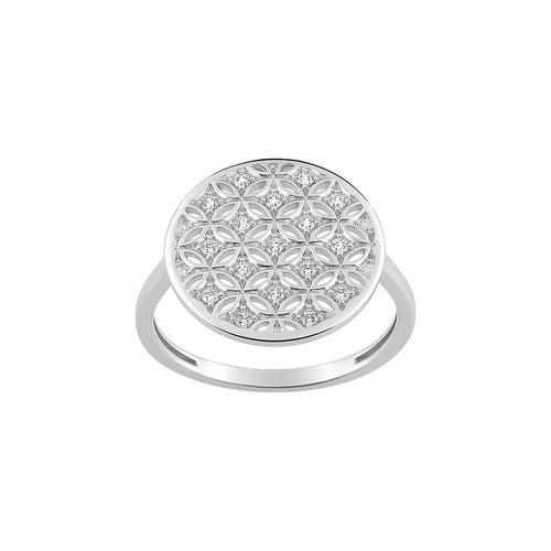 Bague Femme - Or 18 Carats - Diamant 0,14 Carats on Productcaster.