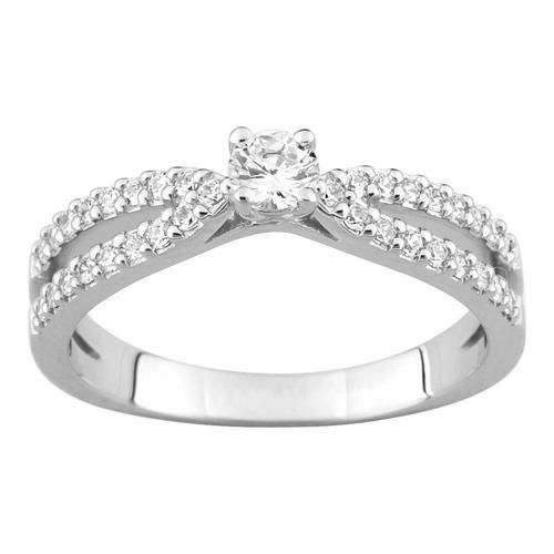 Bague Femme - Oxyde De Zirconium - Argent 925 on Productcaster.