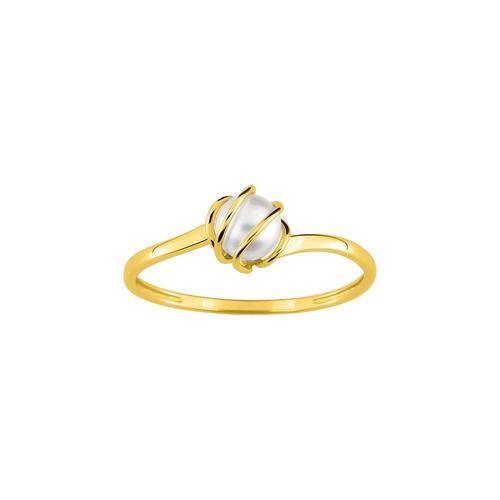 Bague Femme - Perle - Or 9 Carats on Productcaster.