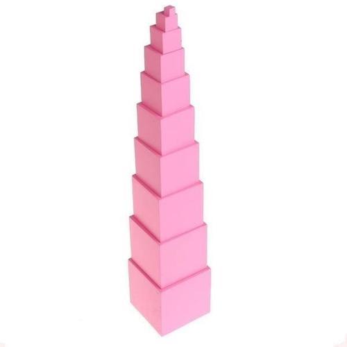 Cubes Pour Tour De Construction Taille Décroissante Jeu Montessori on Productcaster.