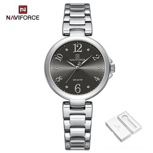 Naviforce-Montre-Bracelet À Quartz Étanche En Acier Inoxydable Pour... on Productcaster.