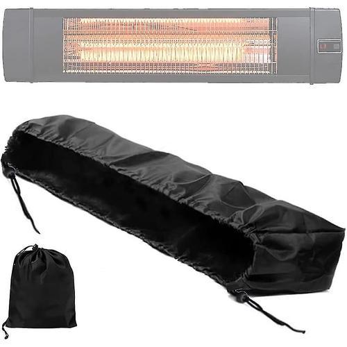 Wall-Mounted Patio Heater Cover - Black 30'L *9.5'H *6.5 ' W Electr... on Productcaster.