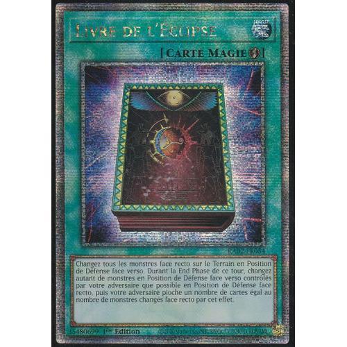 Carte Yu-Gi-Oh - Livre De L'éclipse - Ra02-Fr054 - Platinium - Rare on Productcaster.