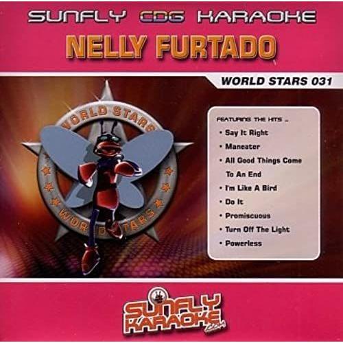 Nelly Furtado Sunfly Karaoke World Stars Cdg Disc on Productcaster.