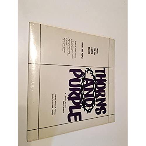 Thorns And Purple A Cantata For The Easter Season Vinyl Lp Record A... on Productcaster.