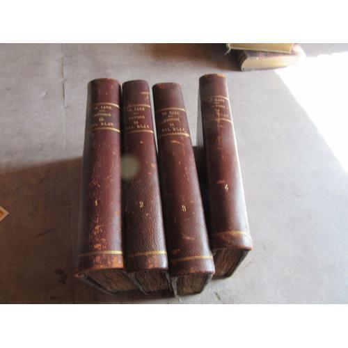 4 Vol Histoire De Gil Blas 1 2 3 4 Editions Jouaust 1879 Reliee 13 ... on Productcaster.