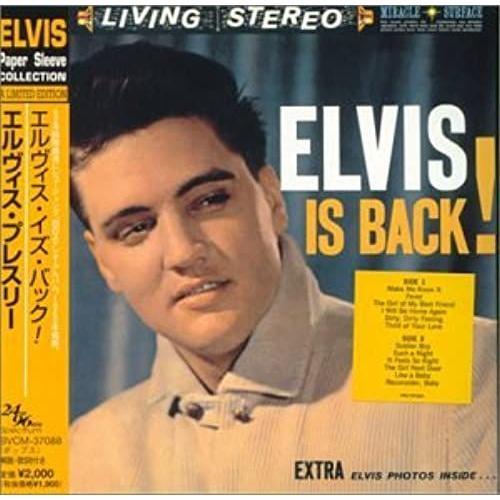 Elvis Is Back! (Elvis Paper Sleeve Collection Mini Lp 24 Bit 96 Khz) on Productcaster.