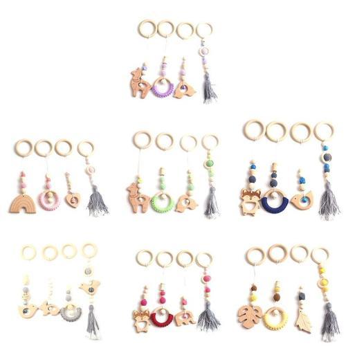 Cadre De Gymnastique Pour Bébé, 4 Pièces, Pendentifs Pour Nouveau-N... on Productcaster.