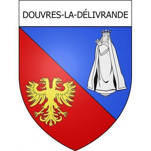 Douvres-La-Délivrande 14 Ville Stickers Blason Autocollant Adhésif ... on Productcaster.