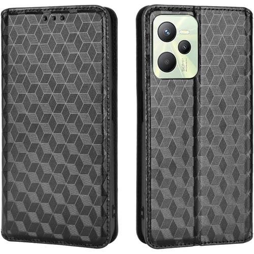 Coque Pour Realme C35, Pu Portefeuille Étui Housse En Cuir Compatib... on Productcaster.