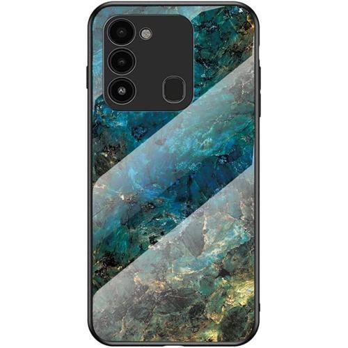 Coque Marbre Pour Spark Go 2022 Slim Housse De Arrière En Verre Tre... on Productcaster.