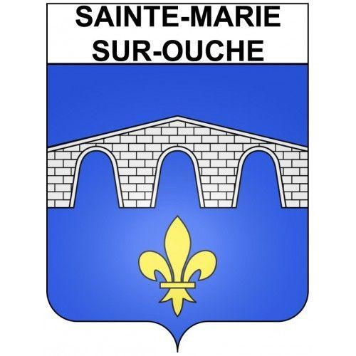 Sainte-Marie-Sur-Ouche 21 Ville Stickers Blason Autocollant Adhésif... on Productcaster.