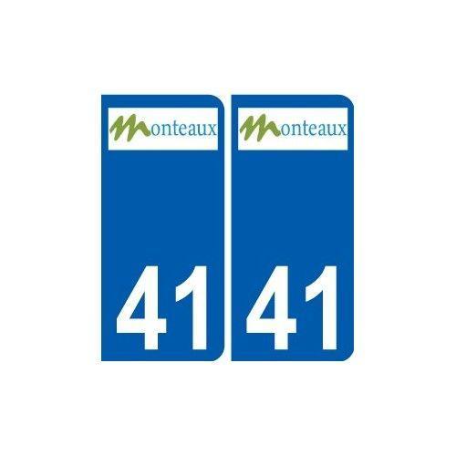 41 Monteaux Logo Autocollant Plaque Stickers Ville - Arrondis on Productcaster.