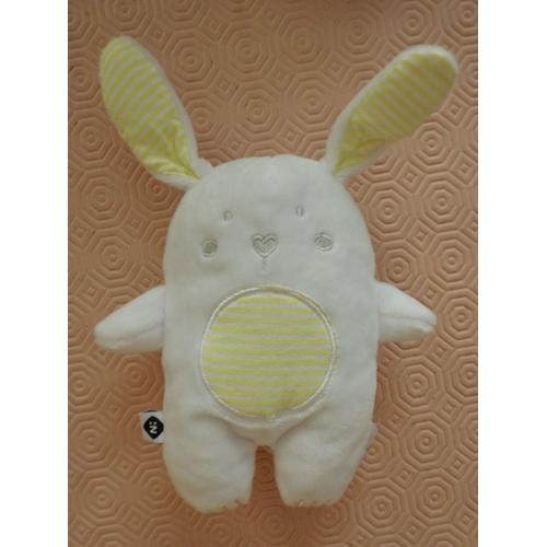 Doudou Lapin Blanc Grain De Ble on Productcaster.