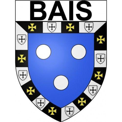 Bais 35 Ville Stickers Blason Autocollant Adhésif - 12 Cm on Productcaster.