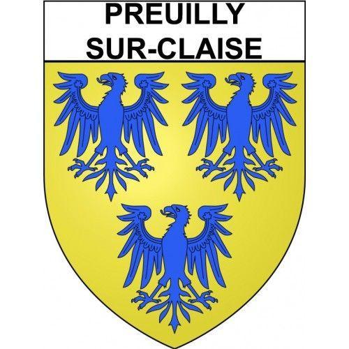 Preuilly-Sur-Claise 37 Ville Stickers Blason Autocollant Adhésif - ... on Productcaster.