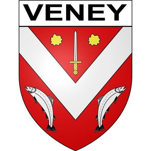 Veney 54 Ville Sticker Blason Écusson Autocollant Adhésif - 25 Cm on Productcaster.