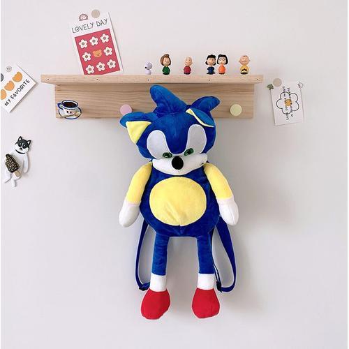 Sac À Dos En Peluche Sonic Creative Funny Doll Petit Sac À Dos on Productcaster.