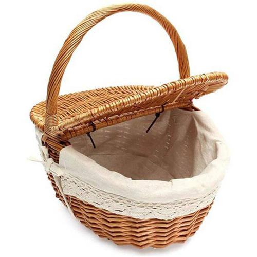 Panier en osier pour pique-nique Camping, 1 pièce, fabrication angl... on Productcaster.