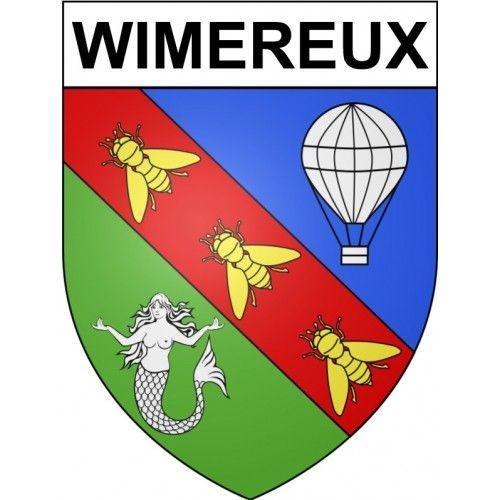 Wimereux 62 Ville Stickers Blason Autocollant Adhésif - 17 Cm on Productcaster.