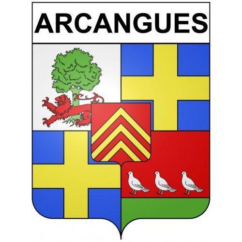 Arcangues 64 Ville Stickers Blason Autocollant Adhésif - 4 Cm on Productcaster.