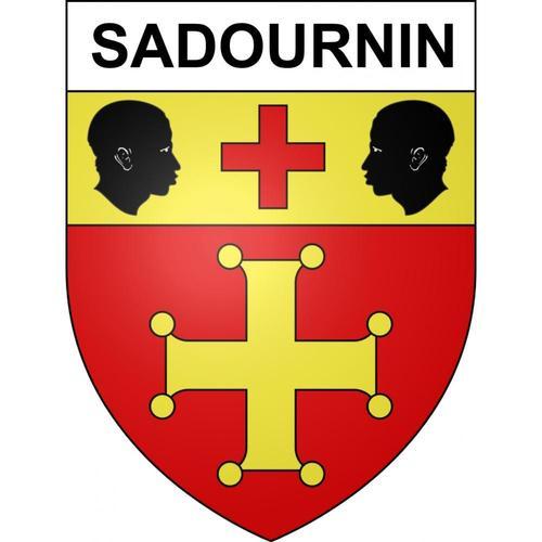 Sadournin 65 Ville Sticker Blason Écusson Autocollant Adhésif - 17 Cm on Productcaster.