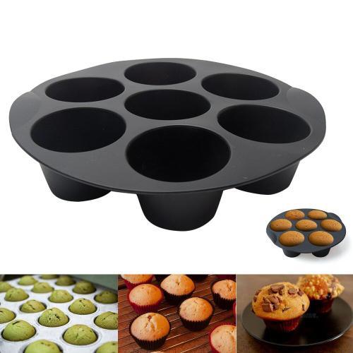 Tasses À Muffins En Silicone 18cm 21cm, Accessoires De Friteuse À A... on Productcaster.