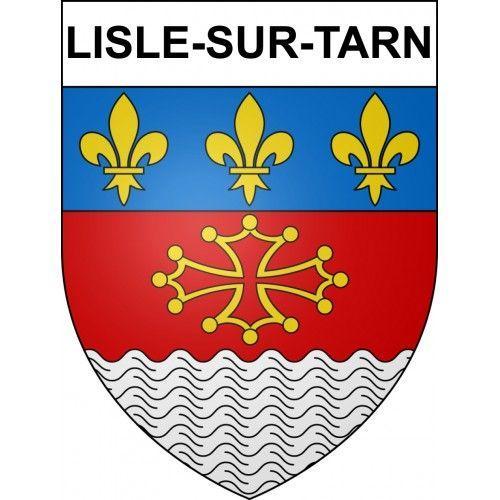 Lisle-Sur-Tarn 81 Ville Sticker Blason Écusson Autocollant Adhésif ... on Productcaster.