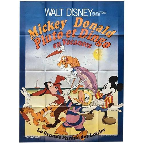 Mickey, Donald, Pluto Et Dingo En Vacances (Let's Relax) - Véritabl... on Productcaster.