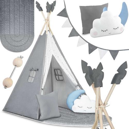 Tente Tipi Pour Enfants Nk-406 Nukido - Gris on Productcaster.